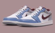 Air Jordan 1 Low “Boucle” 圈圈纱金属铭牌女性专属2026质感革新独家深度评测缩略图