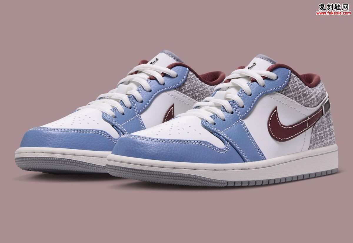 Air Jordan 1 Low “Boucle” 圈圈纱金属铭牌女性专属2026质感革新独家深度评测插图 Air Jordan 1 Low “Boucle” 圈圈纱金属铭牌女性专属2026质感革新独家深度评测