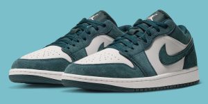 Air Jordan 1 Low “Midnight Spruce”午夜云杉深绿麂皮2026秋季复古质感独家评测缩略图