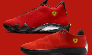 原创评测 | Air Jordan 4014 Ferrari深度解析：红麂皮致敬经典，实战性能与收藏价值全维度独家研判缩略图