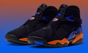 Air Jordan 8 “Knicks” 尼克斯配色深度评测：用对手颜色纪念1993东部决赛的公牛三连冠起点缩略图