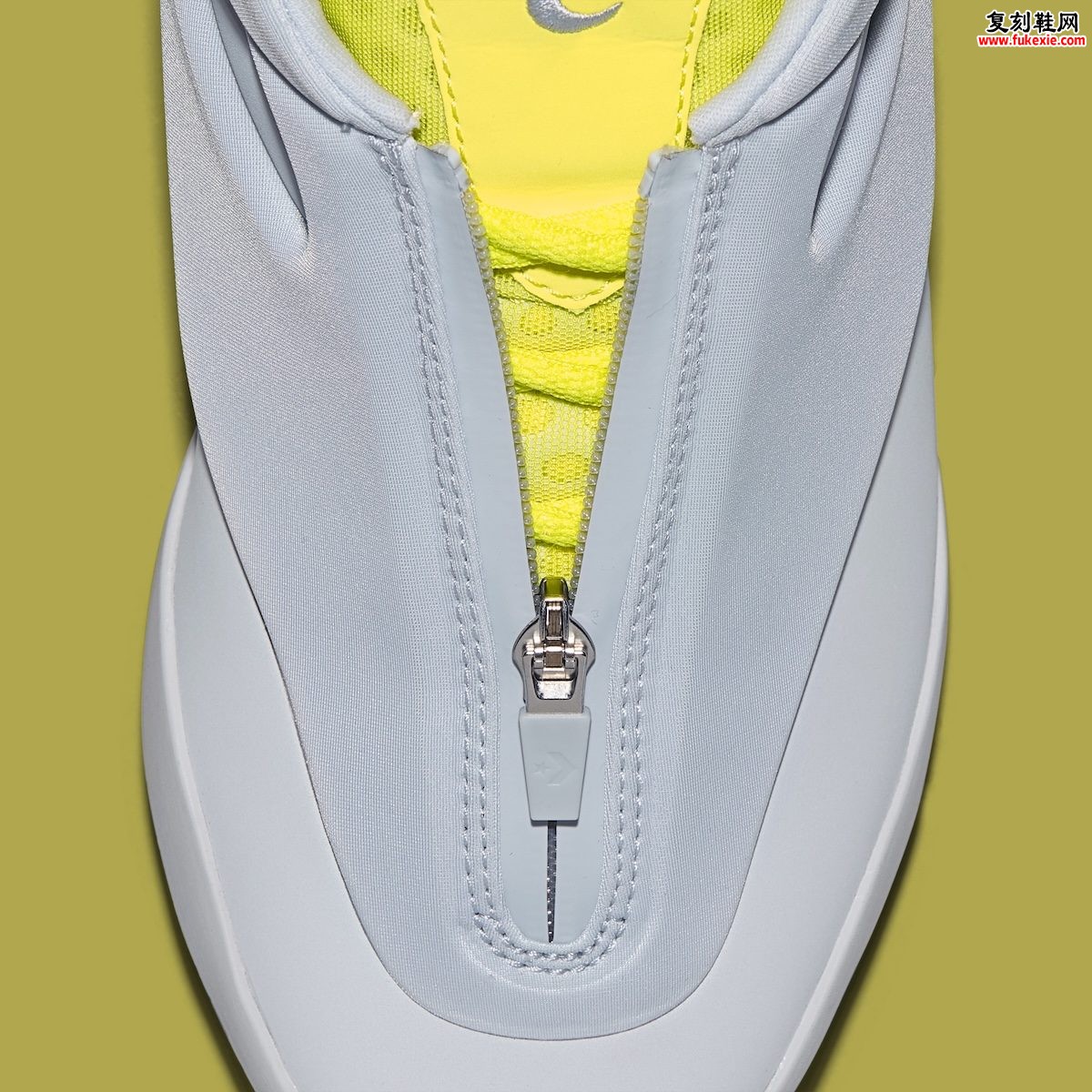 Converse SHAI 001 Spark灰色拉链鞋罩内藏黄反转配色2026年9月24日独家深度解析!插图5 Converse SHAI 001 Spark灰色拉链鞋罩内藏黄反转配色2026年9月24日独家深度解析!