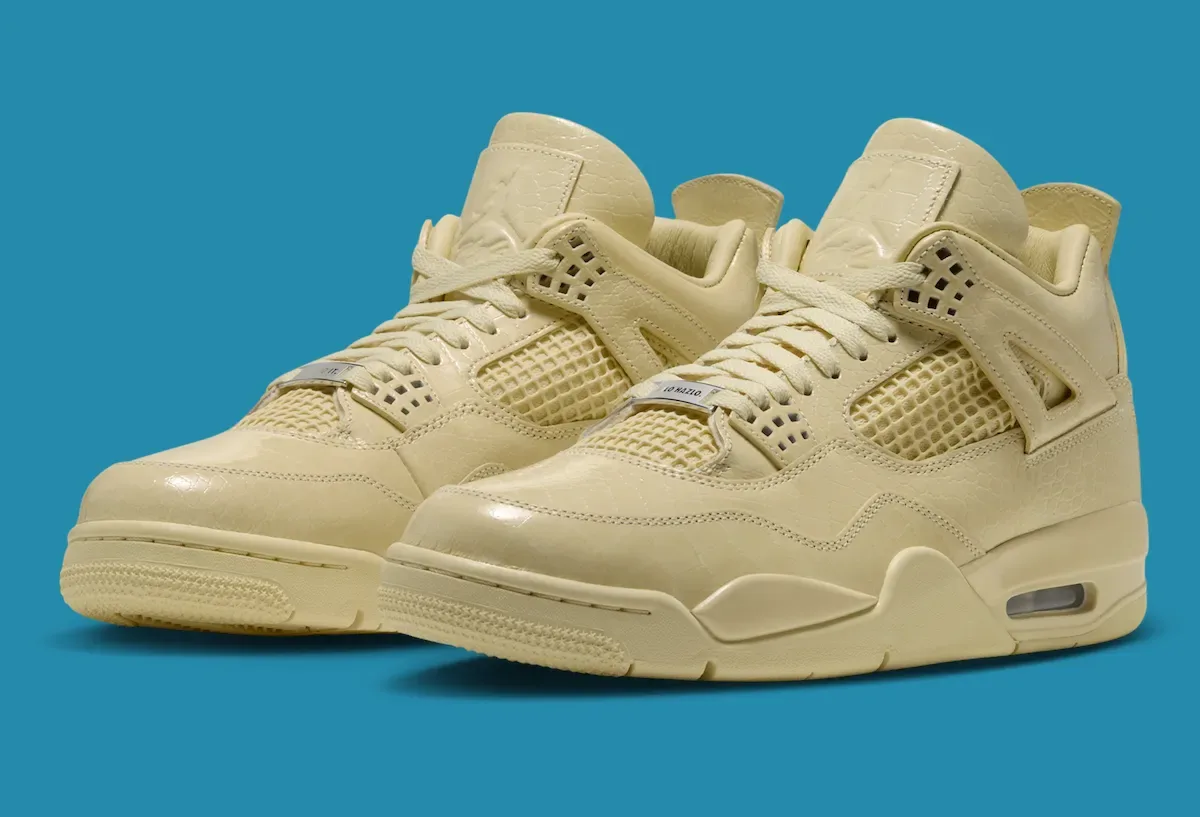 J Balvin x Air Jordan 4 “Amazonas”联名AJ4“Amazonas”评测:鳄鱼纹黄鞋为何值得关注插图 J Balvin x Air Jordan 4 “Amazonas”联名AJ4“Amazonas”评测:鳄鱼纹黄鞋为何值得关注