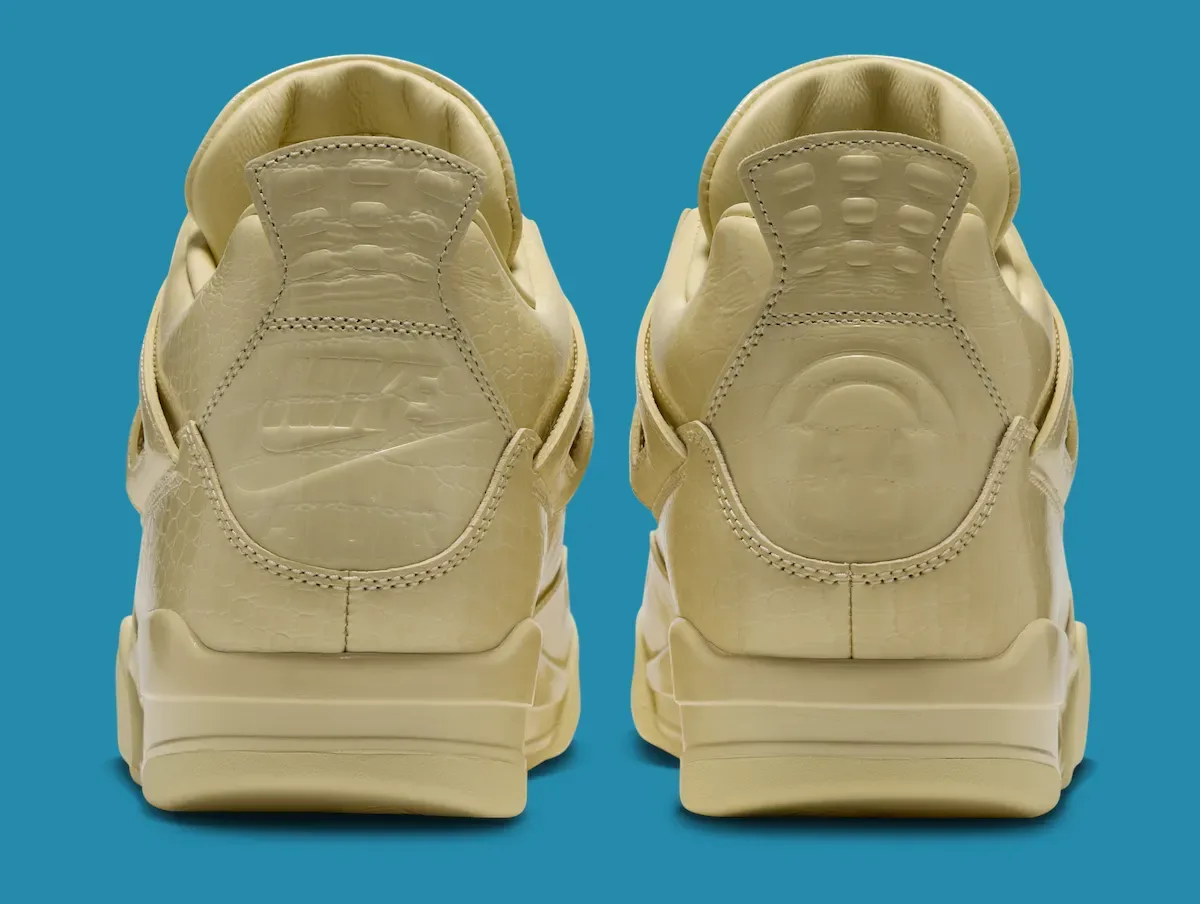 J Balvin x Air Jordan 4 “Amazonas”联名AJ4“Amazonas”评测:鳄鱼纹黄鞋为何值得关注插图4 J Balvin x Air Jordan 4 “Amazonas”联名AJ4“Amazonas”评测:鳄鱼纹黄鞋为何值得关注