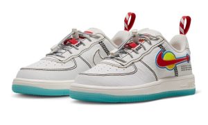 LEGO x Nike AF1 Low Outer Space GS评测：经典太空主题彩蛋与童鞋设计独家深度解析缩略图