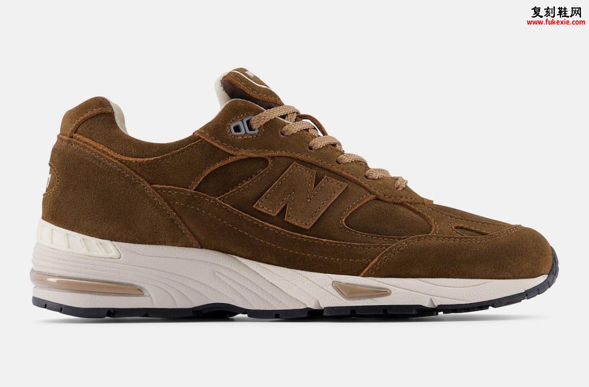 New Balance 991v1 “Coffee” 咖啡色全麂皮版本2026秋冬发售英产经典回归与深度解析插图1 New Balance 991v1 “Coffee” 咖啡色全麂皮版本2026秋冬发售英产经典回归与深度解析