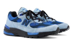 New Balance 992 “Blue Gemstone” 蓝宝石新配色秋季发售 浅灰麂皮搭配蓝色网面 定价200美元货号U992AR全面解读缩略图