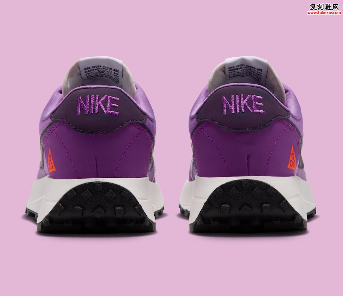 Nike ACG LDV“Monarch Purple”回归:ReactX缓震与K2血脉的紫色演绎插图4 Nike ACG LDV“Monarch Purple”回归:ReactX缓震与K2血脉的紫色演绎