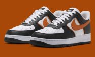 Nike Air Force 1 Low “Campfire Orange” 黑白橙火配色秋季发售细节与搭配深度解析缩略图