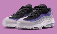 Nike Air Max 95 Golf “Vast Grey/Silver Lilac” 高尔夫版银丁香紫配色2026假日季发售 深度解析与果岭穿搭指南缩略图
