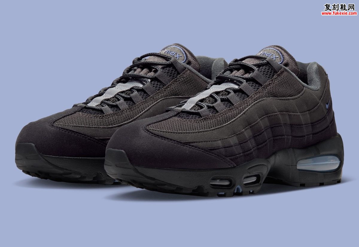 Nike Air Max 95 Mixes Charcoal Layers 2026秋冬发售深灰蓝配色解析插图 Nike Air Max 95 Mixes Charcoal Layers 2026秋冬发售深灰蓝配色解析