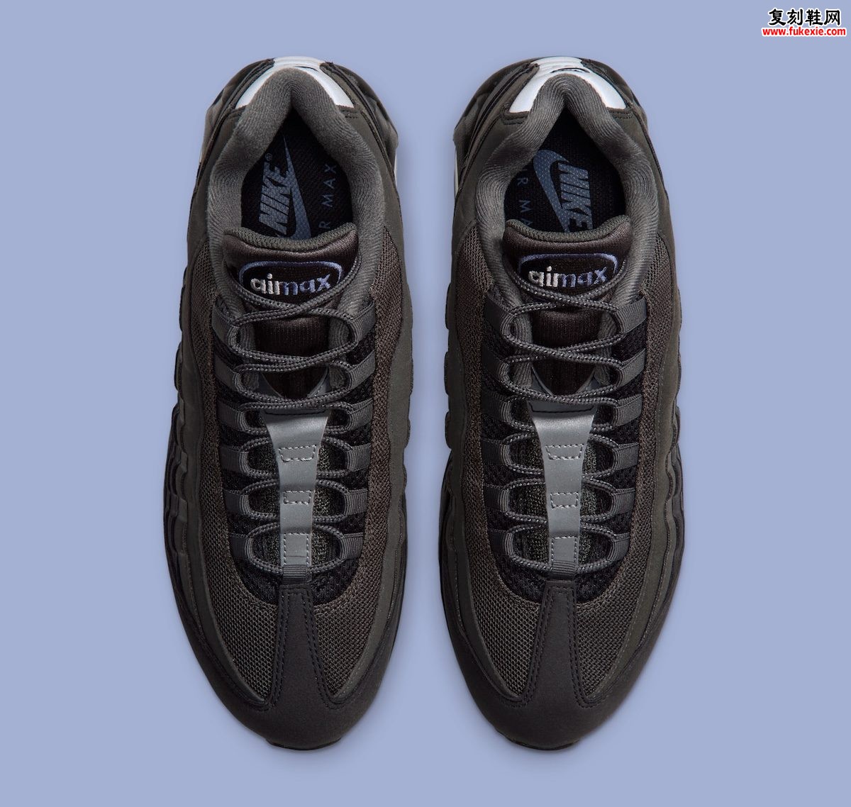 Nike Air Max 95 Mixes Charcoal Layers 2026秋冬发售深灰蓝配色解析插图3 Nike Air Max 95 Mixes Charcoal Layers 2026秋冬发售深灰蓝配色解析