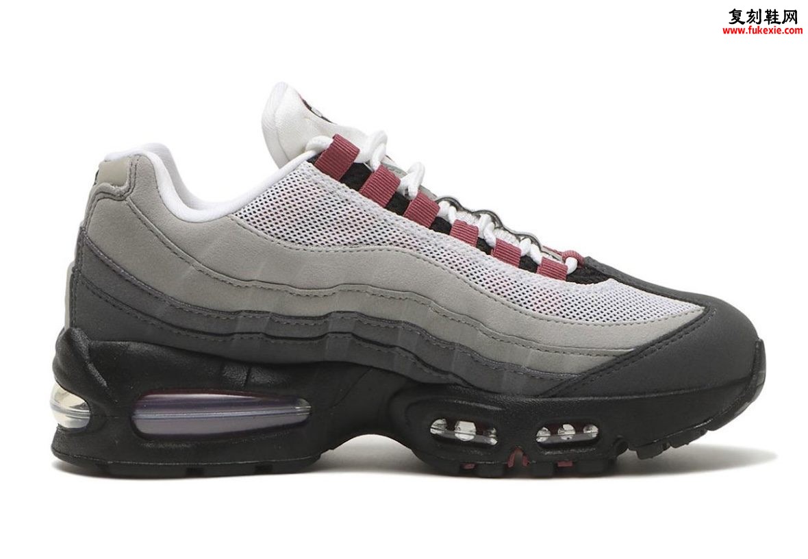 Nike Air Max 95 Pink Smoke女款灰粉配色2026秋季发售 Big Bubble版本深度解析与穿搭评测