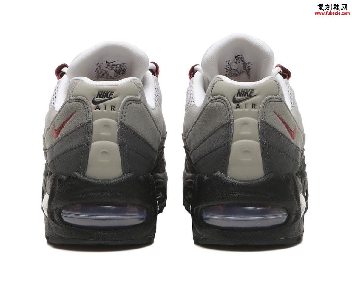 Nike Air Max 95 Pink Smoke女款灰粉配色2026秋季发售 Big Bubble版本深度解析与穿搭评测