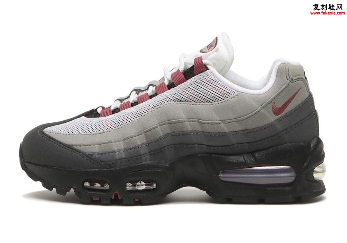 Nike Air Max 95 Pink Smoke女款灰粉配色2026秋季发售 Big Bubble版本深度解析与穿搭评测
