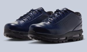 Nike Air Max Goadome Low Navy Croc鳄鱼纹评测：Mauri正装鞋文化转译与Goadome街头符号演化全解析缩略图