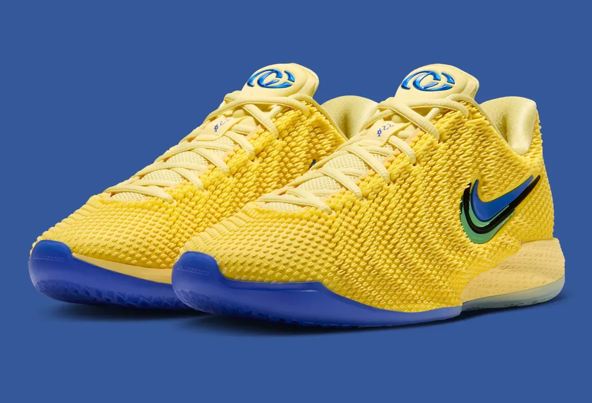 Nike Caitlin 1 “Warning Code”黄蓝反转配色2026年10月1日发售独家前瞻评测解析!插图 Nike Caitlin 1 “Warning Code”黄蓝反转配色2026年10月1日发售独家前瞻评测解析!