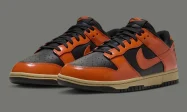 Dunk Low Campfire Orange万圣节2026前瞻：漆皮重构扣碎篮板叙事，Nike的节日配色为何越做越克制？缩略图