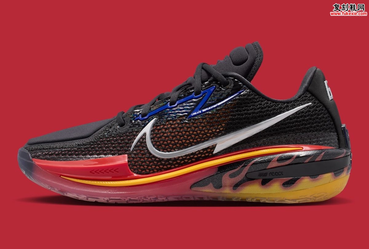 Nike GT Cut 1 “Hot Rod”评测:黑红火焰配色能否延续实战神鞋口碑插图1 Nike GT Cut 1 “Hot Rod”评测:黑红火焰配色能否延续实战神鞋口碑