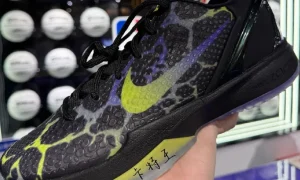 Nike Kobe 6 Protro“Coals煤球”圣诞恶作剧配色黑紫绿货号IO6261-001发售日期价格深度解析缩略图