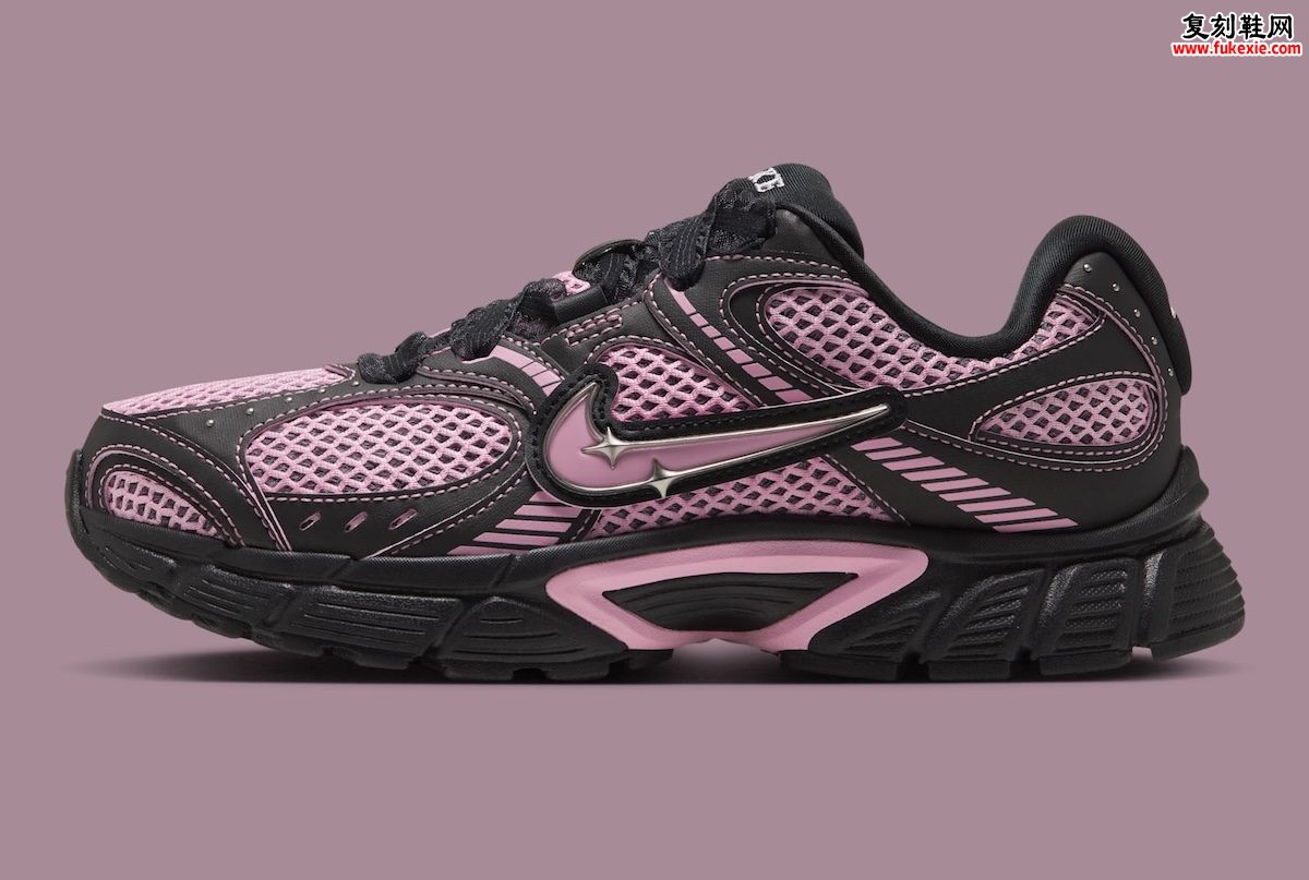 Nike V5 RNR女款秋季黑粉银配色星星铆钉Swoosh货号IX7050-010 95美元