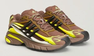 Pharrell x adidas Adistar Jellyfish “Auburn Timber” 水母鞋棕黄新色2026秋冬大地质感独家深度评测缩略图