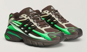 Pharrell x adidas Adistar Jellyfish “Dark Brown/Frozen Green” 水母鞋深棕冻绿新配色2026秋冬质感独家深度评测缩略图