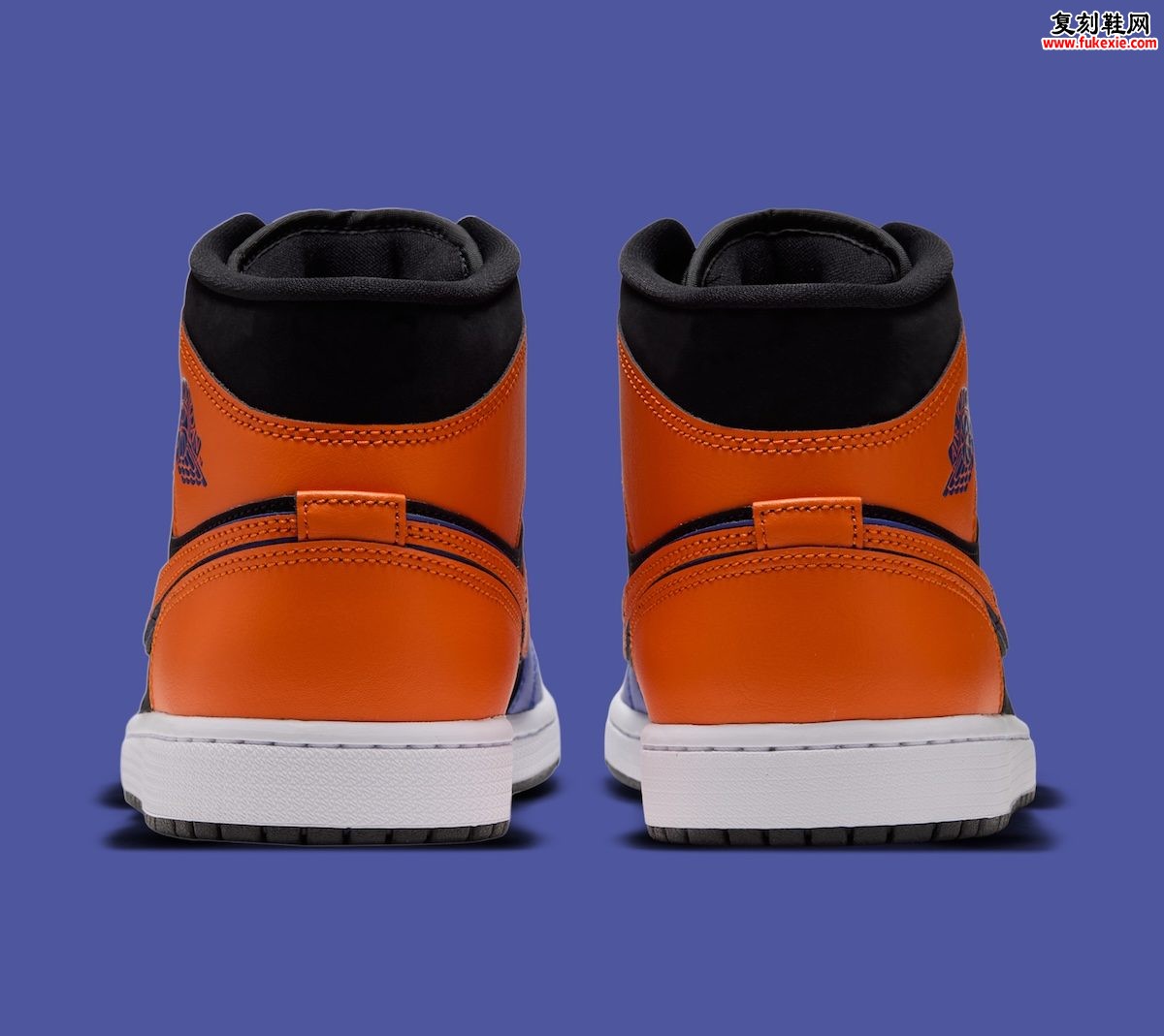 Air Jordan 1 Mid “Knicks”评测:从AJ8借来雪尼尔鞋舌是点睛之笔,但窄楦和板砖底没有跟着变插图4 Air Jordan 1 Mid “Knicks”评测:从AJ8借来雪尼尔鞋舌是点睛之笔,但窄楦和板砖底没有跟着变