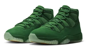 Air Jordan 11 “Green Screen”评测：全麂皮绿幕与夜光底概念拉满，但NBHD渠道和打理代价才是真门槛缩略图