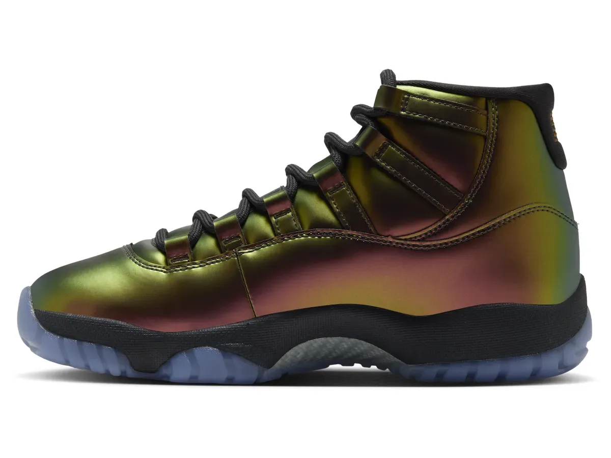 Air Jordan 11 “Magic Ball”女款评测:漆皮被拿掉之后,这双鞋才真正“属于”电影里的那颗球插图2 Air Jordan 11 “Magic Ball”女款评测:漆皮被拿掉之后,这双鞋才真正“属于”电影里的那颗球