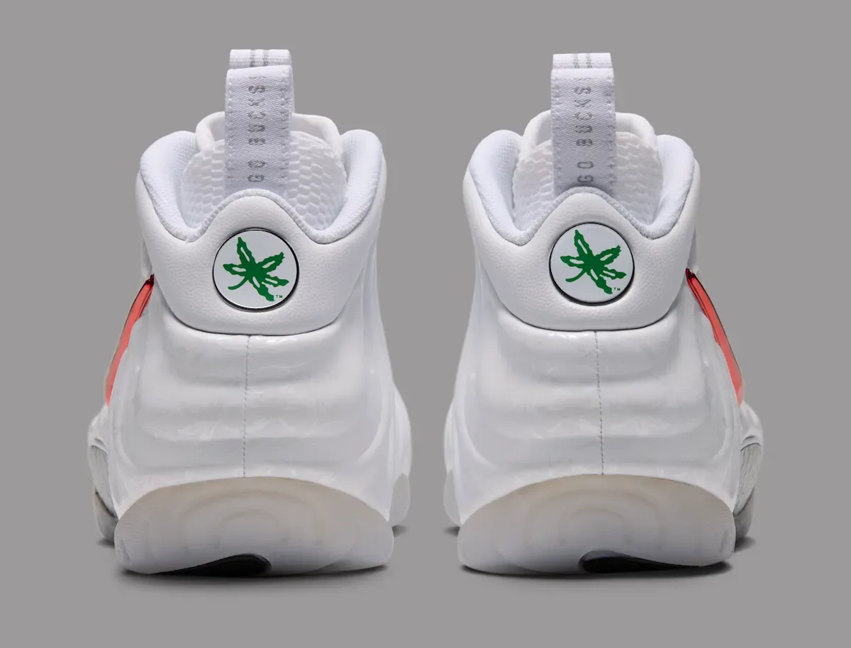 Nike Air Foamposite Pro Ohio State:PE转市售首例的白色暗号,2026.11.5发售插图4 Nike Air Foamposite Pro Ohio State:PE转市售首例的白色暗号,2026.11.5发售