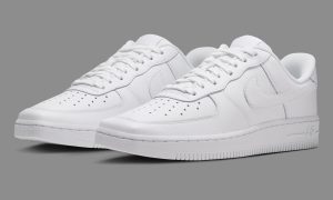 Nike Air Force 1 Low Square Toe “Triple White”方头评测：鞋头换了语言，鞋底还是2007年缩略图
