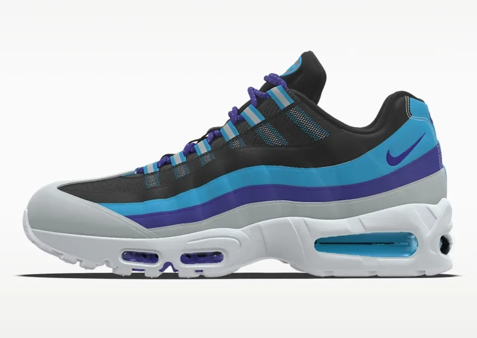 Air Max 95 Big Bubble正式进By You:近100款配色之后,轮到你设计了插图3 Air Max 95 Big Bubble正式进By You:近100款配色之后,轮到你设计了