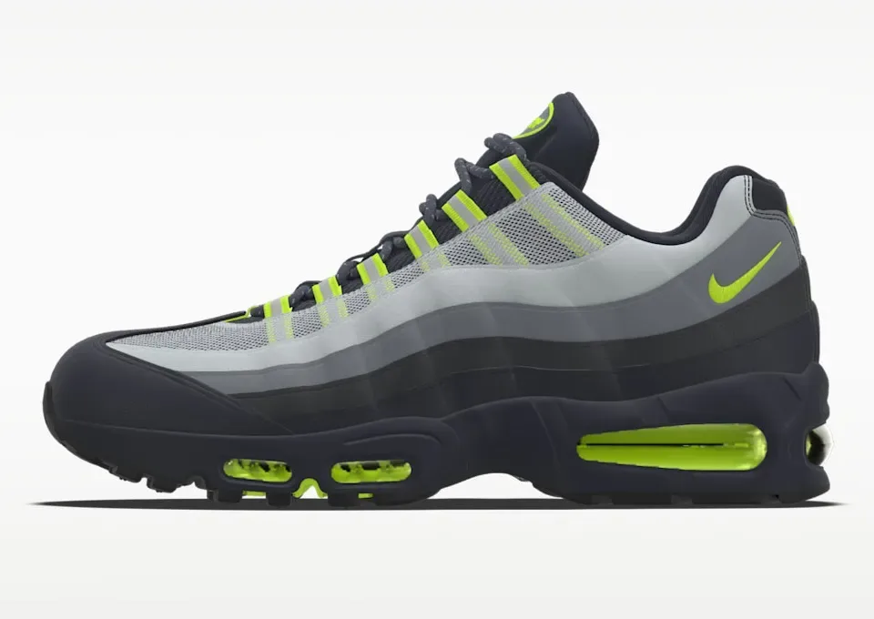 Air Max 95 Big Bubble正式进By You:近100款配色之后,轮到你设计了插图2 Air Max 95 Big Bubble正式进By You:近100款配色之后,轮到你设计了