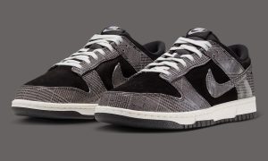 Nike Dunk Low “Tweed Patent Leather”评测：粗花呢的视觉拟态，与冬季材质的真实代价缩略图