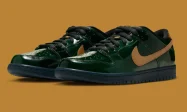 Nike SB Dunk Low “Champagne”25周年11.6发售：把一只香槟瓶拆成漆皮、软木与锡箔的材质翻译缩略图