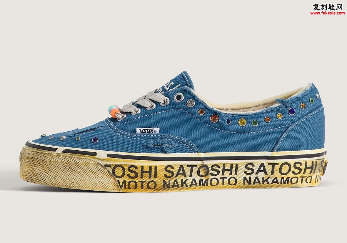 蓝宝石镶嵌在破帆布上，Satoshi Nakamoto用Vans Era Gems重构洛杉矶街头现象级联名