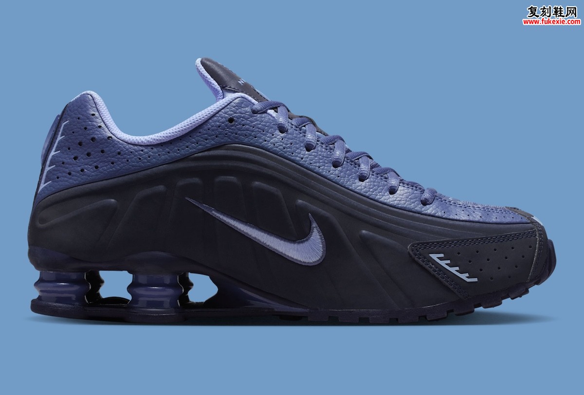 Nike Shox R4 “Obsidian/Diffused Blue” “深蓝”2025年秋日回归,经典缓震战靴焕新登场