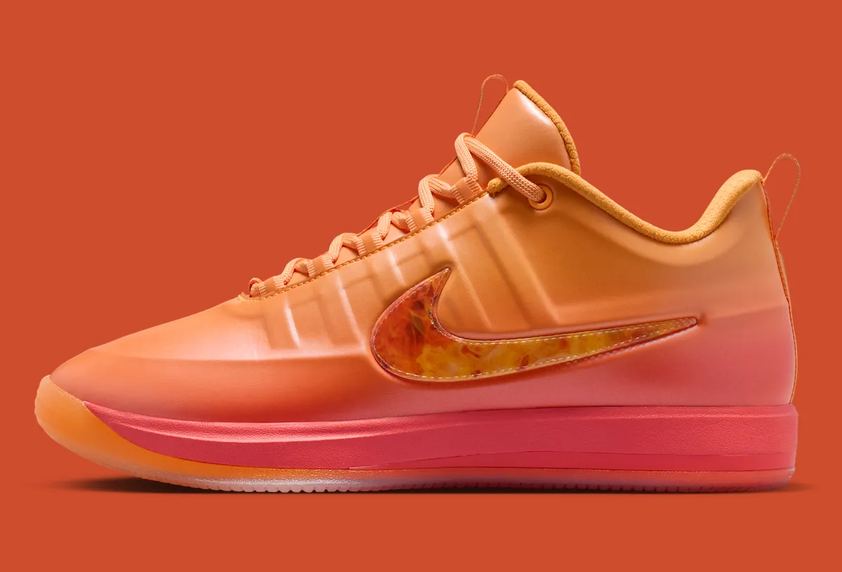 Nike Book 2 “Phoenix” “凤凰”配色 以焚鞋仪式与火焰美学开启2026年新篇章