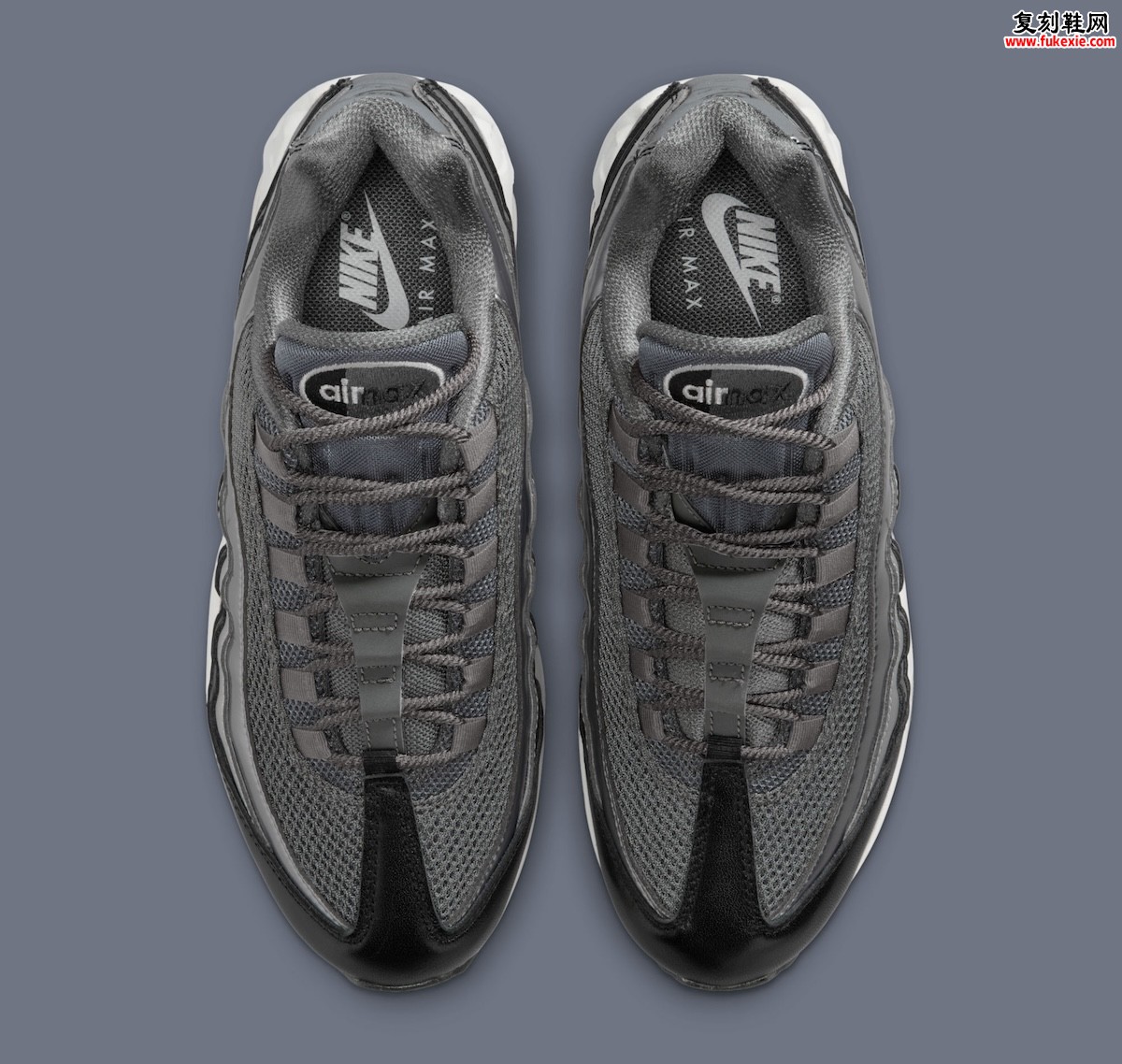耐克Air Max 95推出女性专属“暗灰金属银”配色 以全皮革鞋面重塑经典轮廓2026年春季发售
