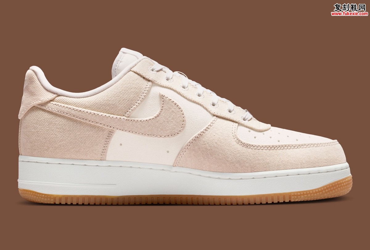 Nike Air Force 1 Low “Vast Grey/Summit White”2026年夏季发售,皮革拼接织物搭配Gum生胶外底