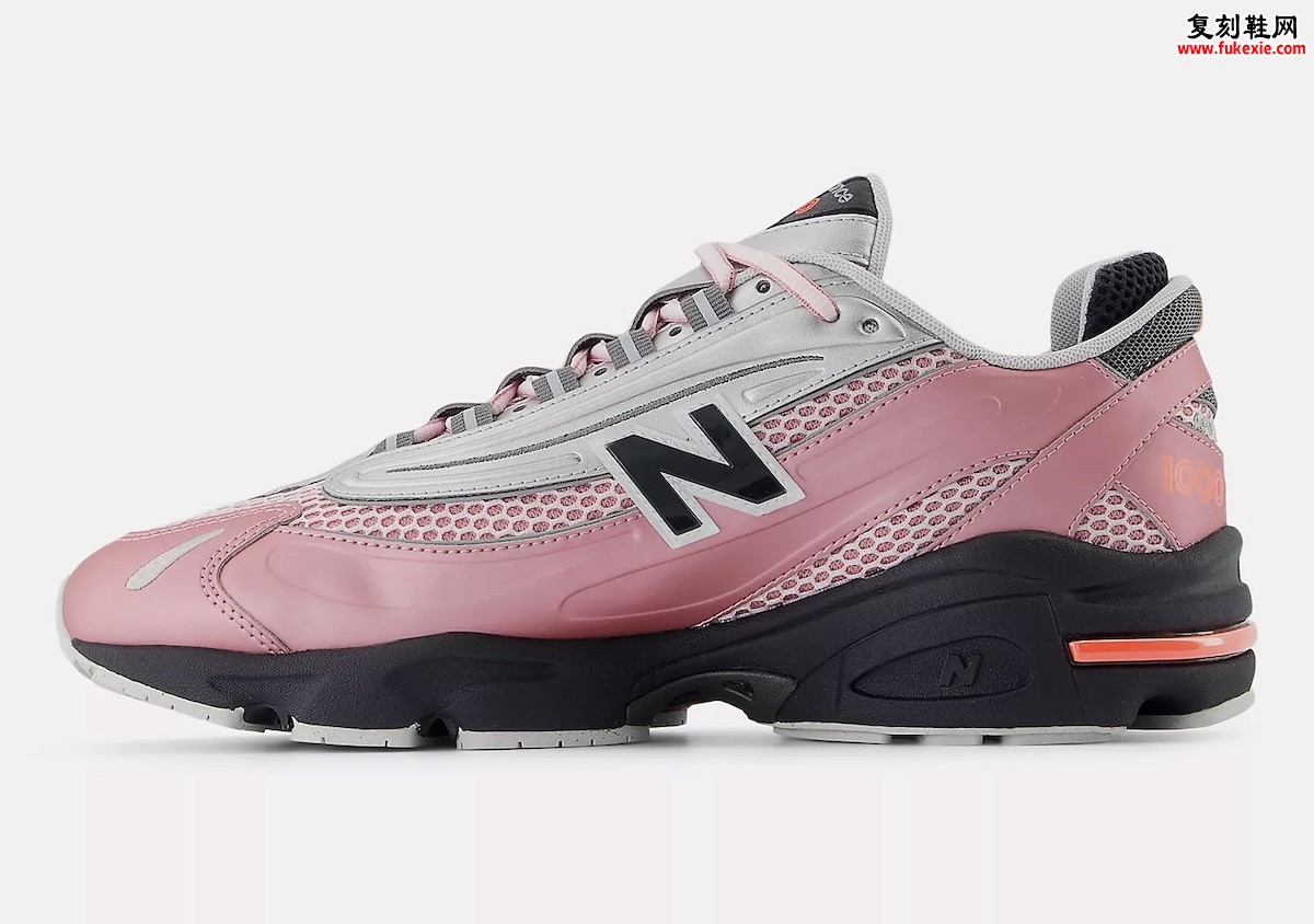 New Balance 1000「千禧粉翼」：2025秋日复古跑鞋的金属革命