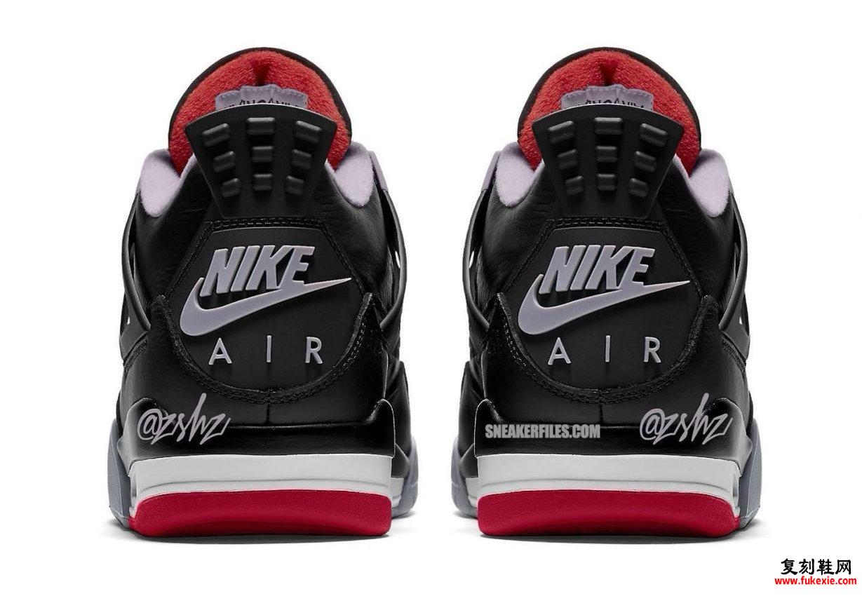 Air Jordan 4 “Bred Reimagined” 全明星周末发布于 2024 年 货号：FV5029-006