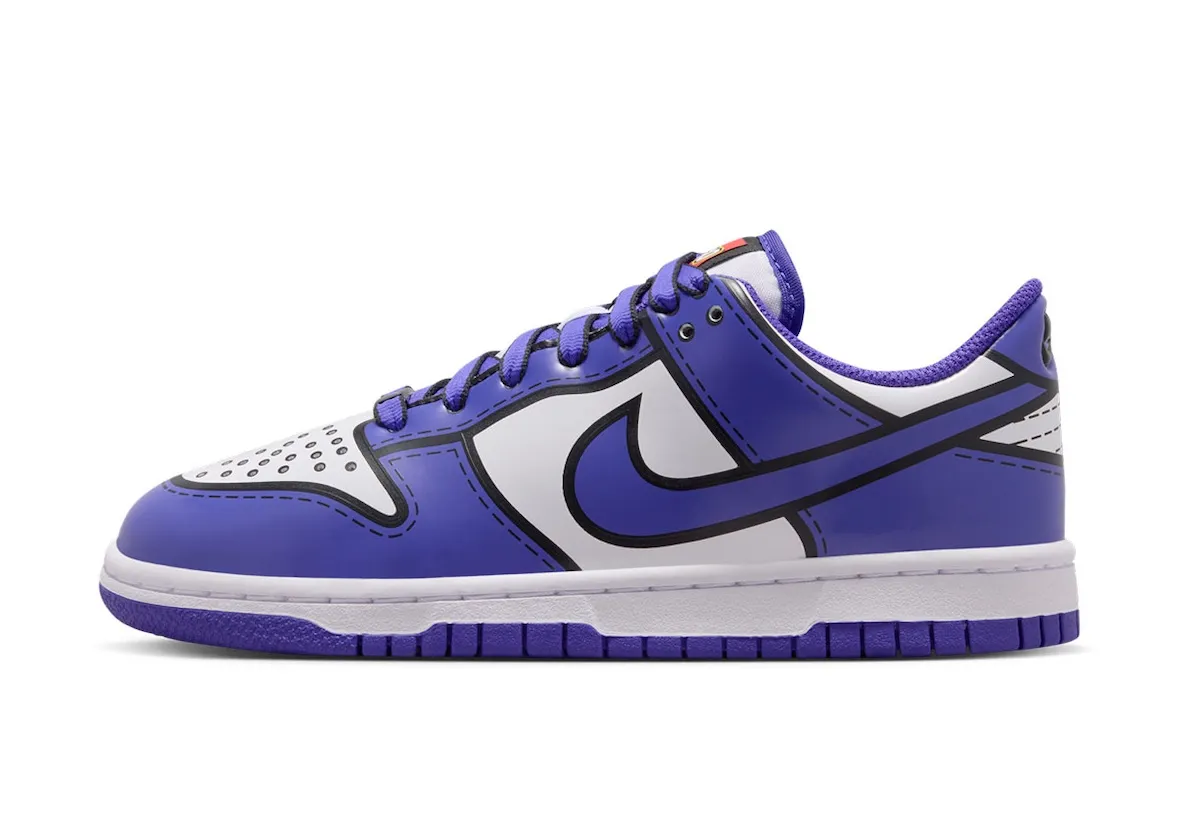 全新乐高联名 Nike Dunk Low “Bright Concord” 配色童鞋释出,经典大学配色灵感插图1 全新乐高联名 Nike Dunk Low “Bright Concord” 配色童鞋释出,经典大学配色灵感