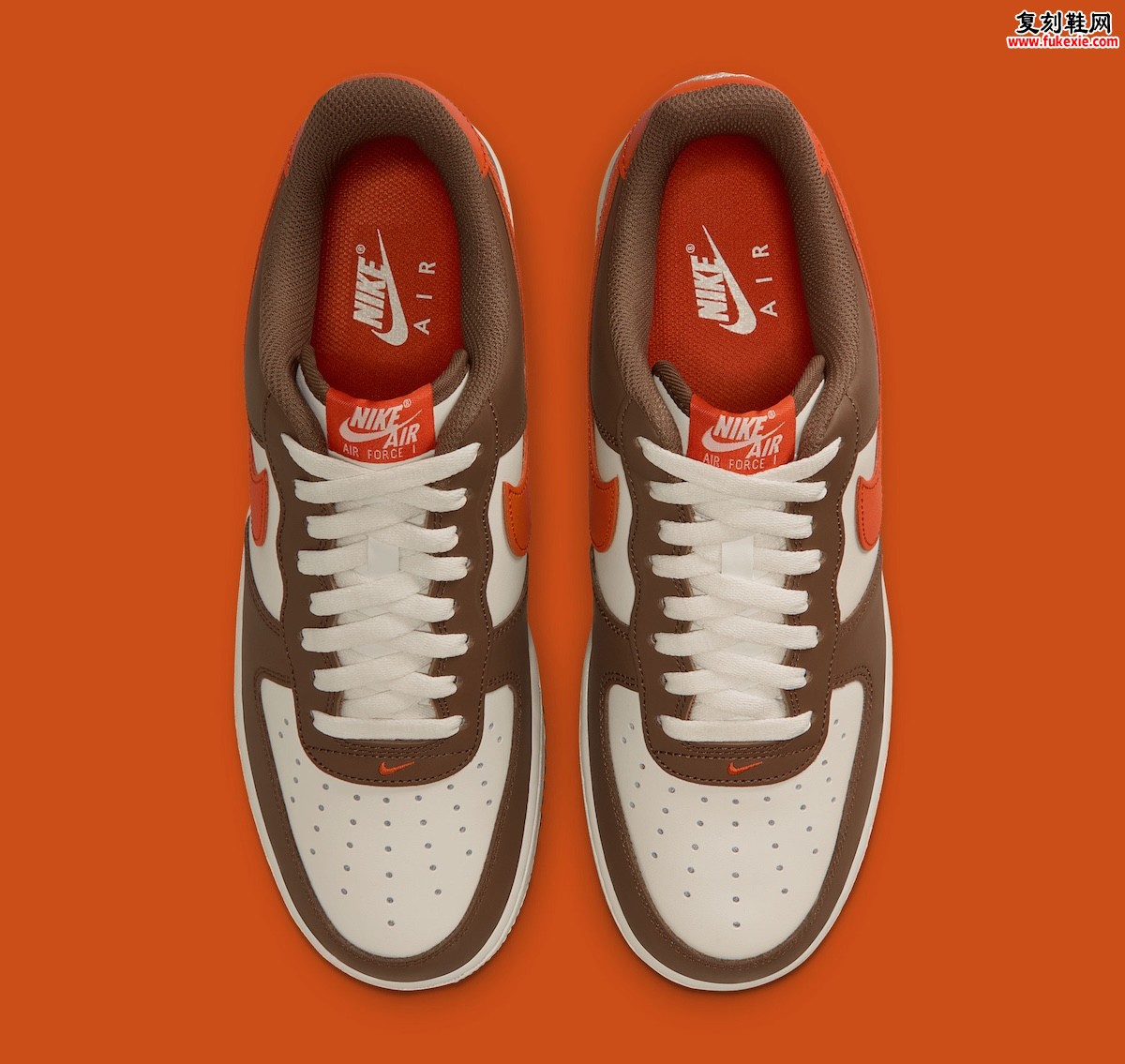 Nike Air Force 1 Low秋日新配色发售：苔原棕与篝火橙碰撞演绎2025秋季潮流风向