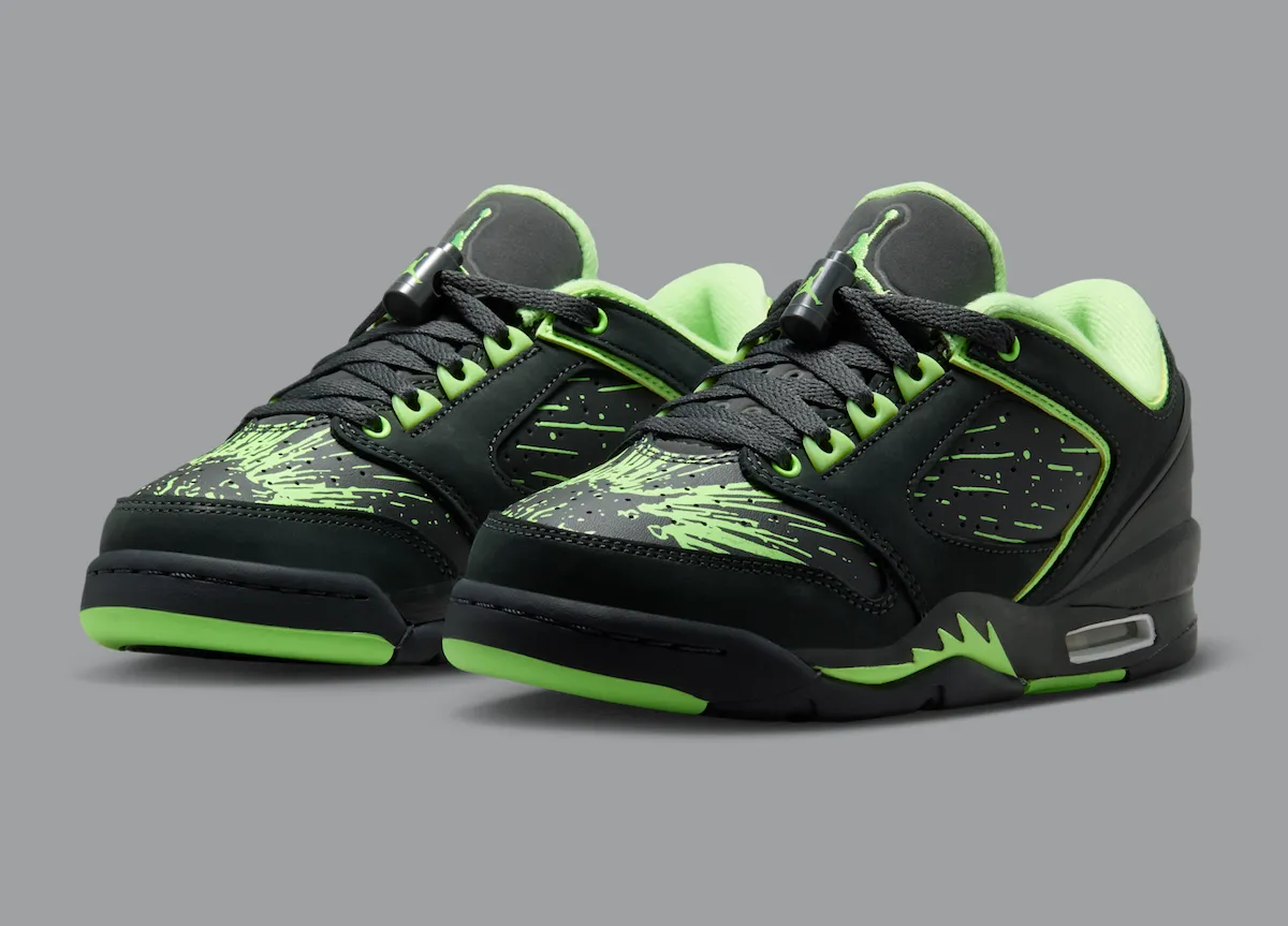 Jordan Sixty Plus Low “Lime Blast”漫画风格外底绘图降临 大童专属七月市售定价125美元缩略图
