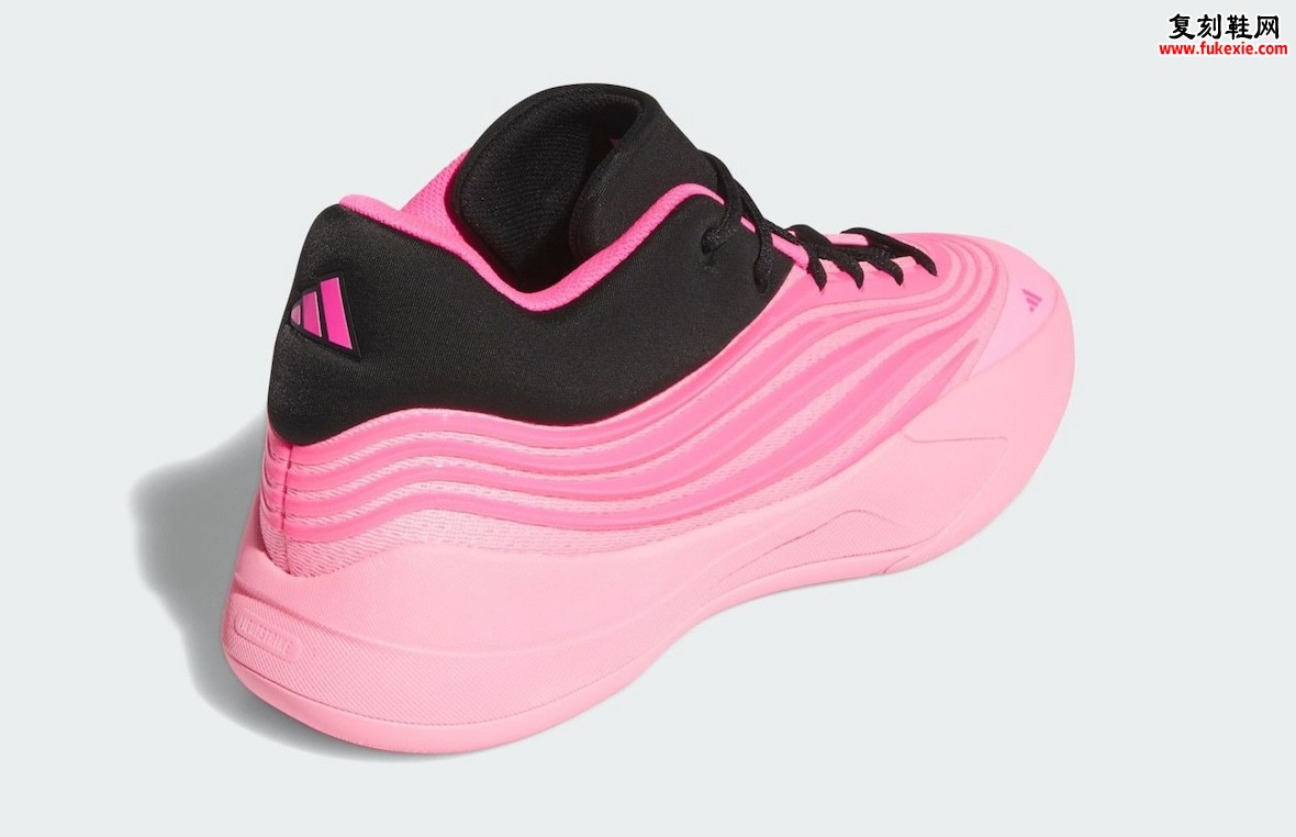 adidas Dame 10 “Beam Pink”“光束粉”11月1日炸场登场，用高饱和色彩诠释球场统治力