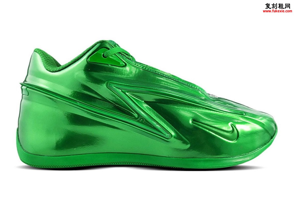 Nike KD 19 “Gorge Green”杜兰特KD19糖果系列新色「峡谷绿」全鞋统一绿色色调，9月6日发售$155