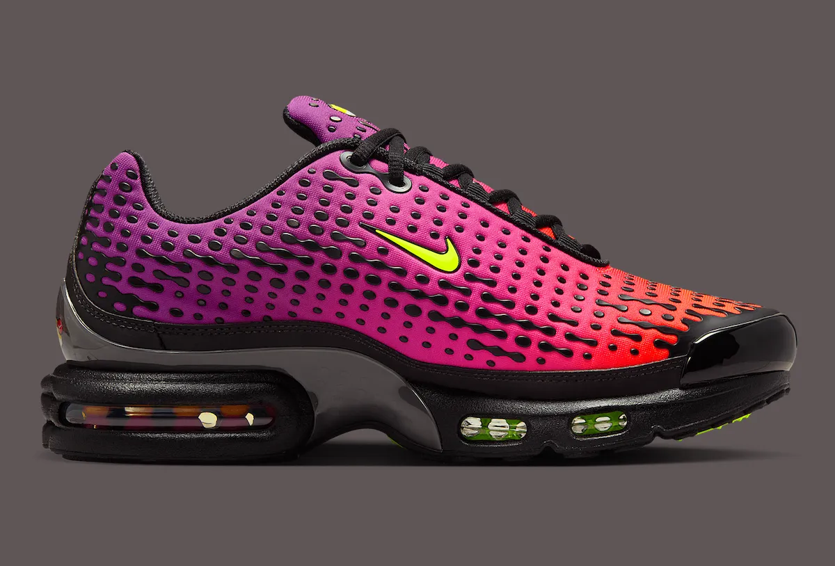 气压黄昏！Nike Air Max Plus VII Dusk HQ2197-800发售：霓虹渐变骨架+千禧复刻定价$180