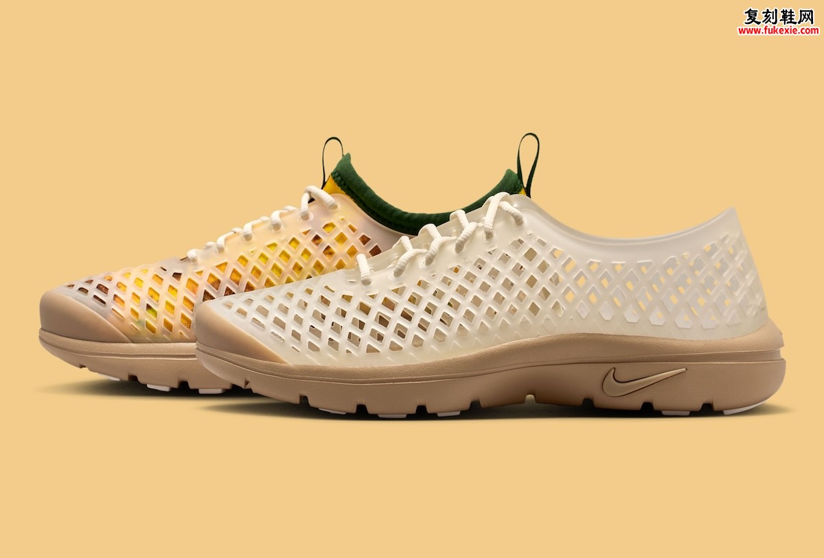 向日葵花卉印花透气网面可拆卸透明外笼双形态穿搭 Nike Rejuven8 Run Sunflowers 女性休闲鞋